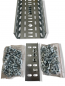 Preview: 12m Kabelbahn 150x60mm verzinkt inkl. 14 Verbinder und 56 Schrauben