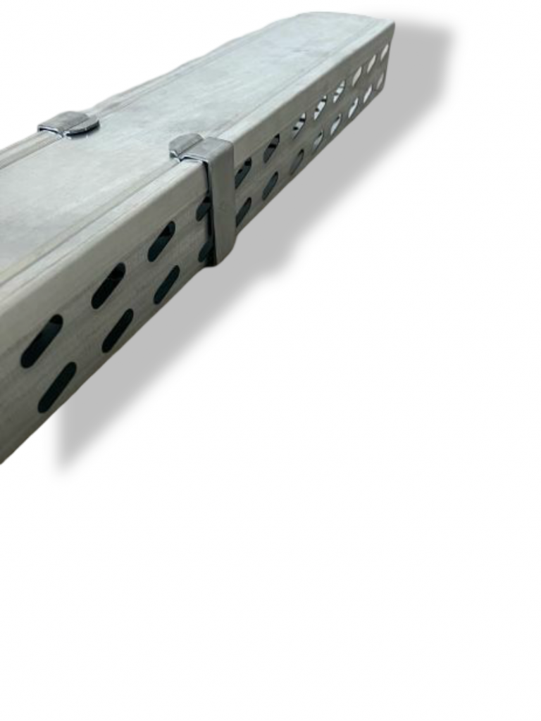 1,5 m Deckel für Kabelrinne 100x60 mm mit 2x Deckelsicherung