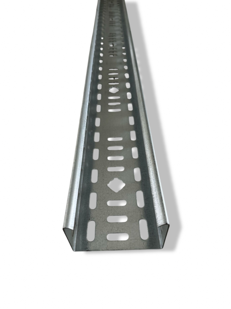 12m Kabelbahn 100x60mm verzinkt inkl. 14 Verbinder und 56 Schrauben